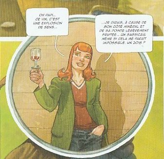 BD Une table pour 3, Vins rares et spécialités régionales d'Italie en mode polar