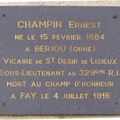 L'abbé CHAMPIN