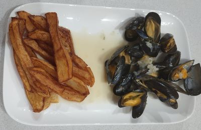 Moules marinières au cookeo 