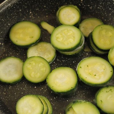 Cake courgettes / Chorizo