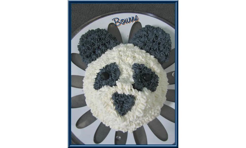 Mon gâteau Panda