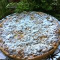 Tarte à la rhubarbe - streusel