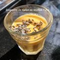 Gaspacho de melon au saumon fumé