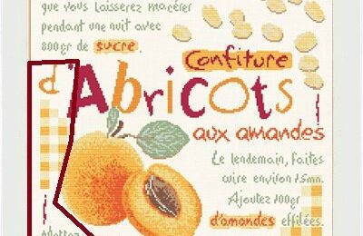 SAL Confiture d'abricots aux amandes : 7e objectif... Et 8e aussi, du coup !