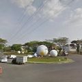 Rond-point à Surabaya (Ile de Java)