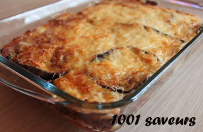 Moussaka traditionnelle