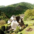 Abbatiale de Conques et chateau de Bournazel