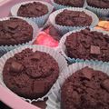 Les délices Diet'et tic - chocothérapie : muffins veggan 