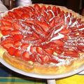 Tarte aux fraises