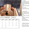 calendrier littéraire (novembre 2017)