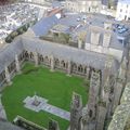 Le cloître de la cathédrale de Tréguier