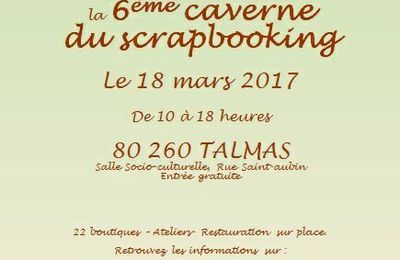 Salon du scrapbooking Talmas 2017