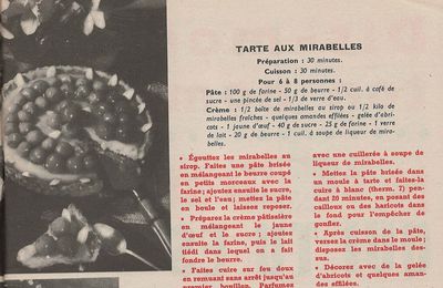 Les recettes de Filette - numéro spécial vacances Juin Juillet Aout 1964