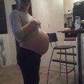 et 8 mois de grossesse! (fin octobre 2011)