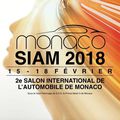 LE SIAM 2018 SALON INTERNATIONAL DE L'AUTOMOBILE EN PRINCIPAUTE DE MONACO