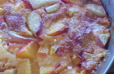 Clafoutis aux nectarines