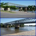 LE PONT SUSPENDU DE BRANNE (33 GIRONDE)