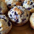 Muffins aux bleuets....encore des bleueuts....et oui...