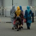 Colorful Hijad, Georgetown, Malaysia