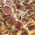 TARTE AU ROQUEFORT ET AUX FIGUES