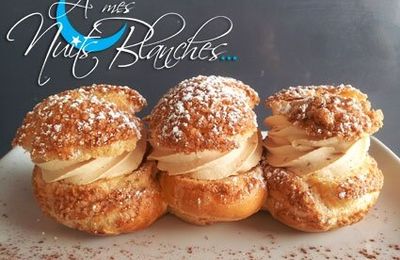 Trio de Choux Craquelins Poire/Caramel.........