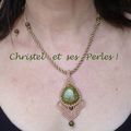 Bijoux en macramé, du simple au plus compliqué, et toujours de belles pierres !