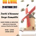 Le 3ème Salon du livre de Saint-Pierre-le-Moutier se déroulera le dimanche 29 octobre 2017