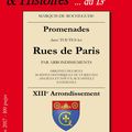 Mise en ligne gratuite du livre du Marquis de Rochegude : Promenades dans toutes les rues de Paris - 13e arrondissement