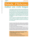 Maladie d’Alzheimer. Réaliser une visite longue - INPES