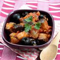 Aubergines sautées et confites en sauce tomate {recette facile}