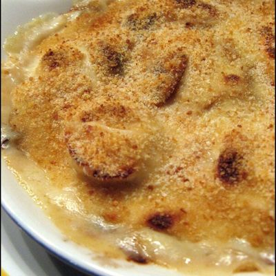 Cassolette de saint Jacques gratinée