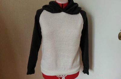 un pull raglan style sweat