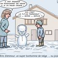 Eric Zemmour, le super bonhomme de neige