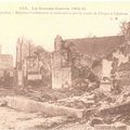 1917 offensive de L'Aisne.Le Grand Couronné,la Foret de Parroy