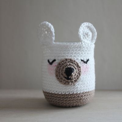 CACHE-POT OURSON