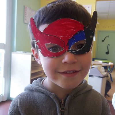 Nos petits en super héros...