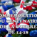 VIDEO COMMEMORATION DU CENTENAIRE  DU 11 11 2014 à CREYSSE