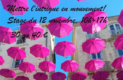 Mettre l'intrigue en mouvement, Stage du dimanche 12 novembre 