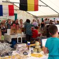 PREMIER MARCHÉ TRANSFRONTALIER : COURQUAIN PLUS QUE JAMAIS VITRINE DES SAVEURS.