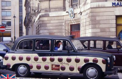 Londres - Taxi chocolat 