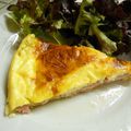 Quiche raclette presque light !