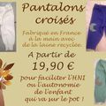 Les pantalons en laine croisés sont dorénavant