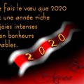 Tous mes vœux pour 2020