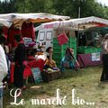 Aujourd'hui Marché bio!!!!