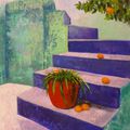 les oranges - acrylique (danielle)