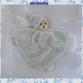 Doudou Peluche Plat Ours Beige Blanc Gris Bonnet Triangle Bukowski