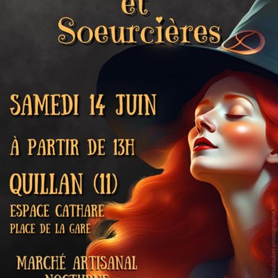 Sorts et dédicaces à Quillan le 14 juin 2025