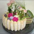 Le "gâteau" floral