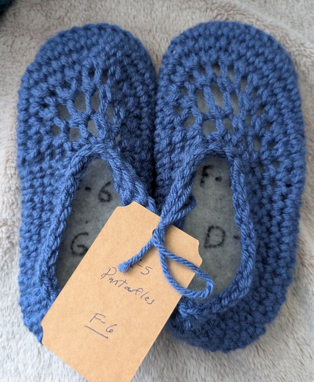 Prochain marché (8 et 9 novembre) &amp; pantoufles