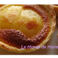 Tartelettes poire amande